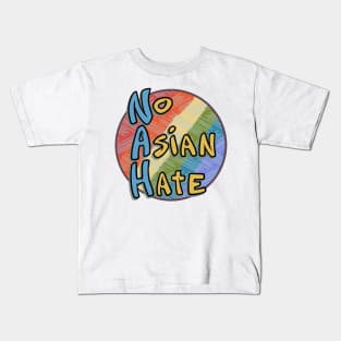 Nah! (No Asian Hate) Pride Edition Kids T-Shirt